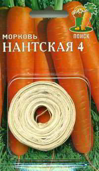 Морковь Нантская на ленте Поиск