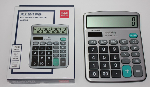 Калькулятор 1653 Deli