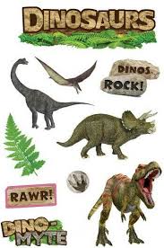 Наклейка STJK Динозавры