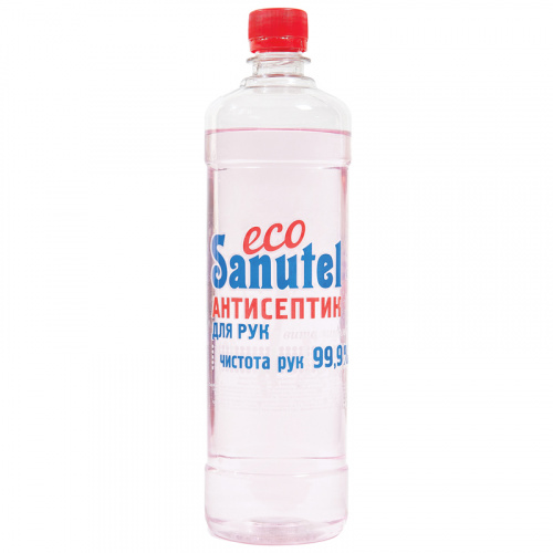 Жидкость антисептическая для рук EcoSanutel с витамином Е, 1л. RR